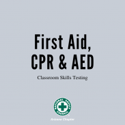 FA/CPR Skill Testing